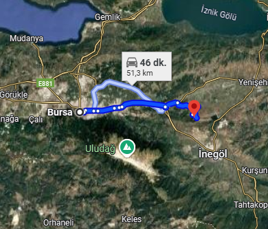 BURSA İNEGÖL ÇAVUŞKÖY MAH. 1.702M² TARLA SATILIKTIR - BURSA İNEGÖL fotoğraf 4